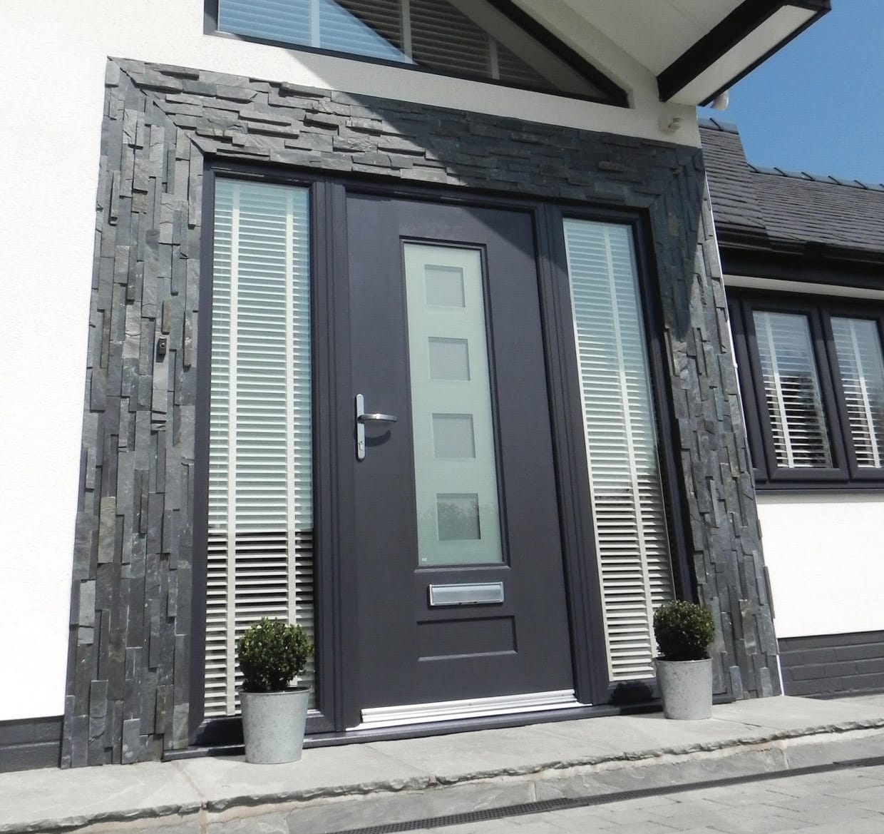 Grey Composite Doors 