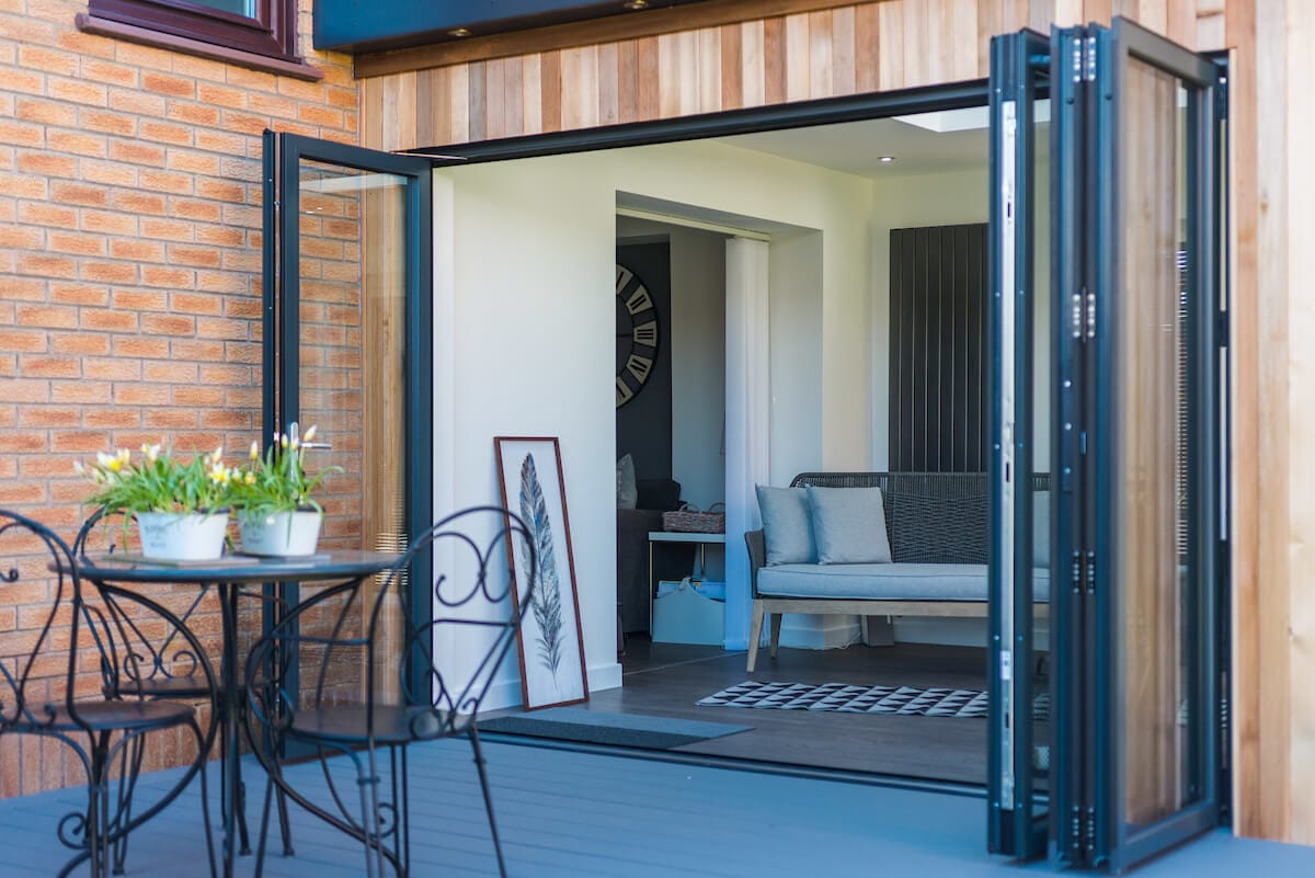 Aluminium bi-fold doors Dundee