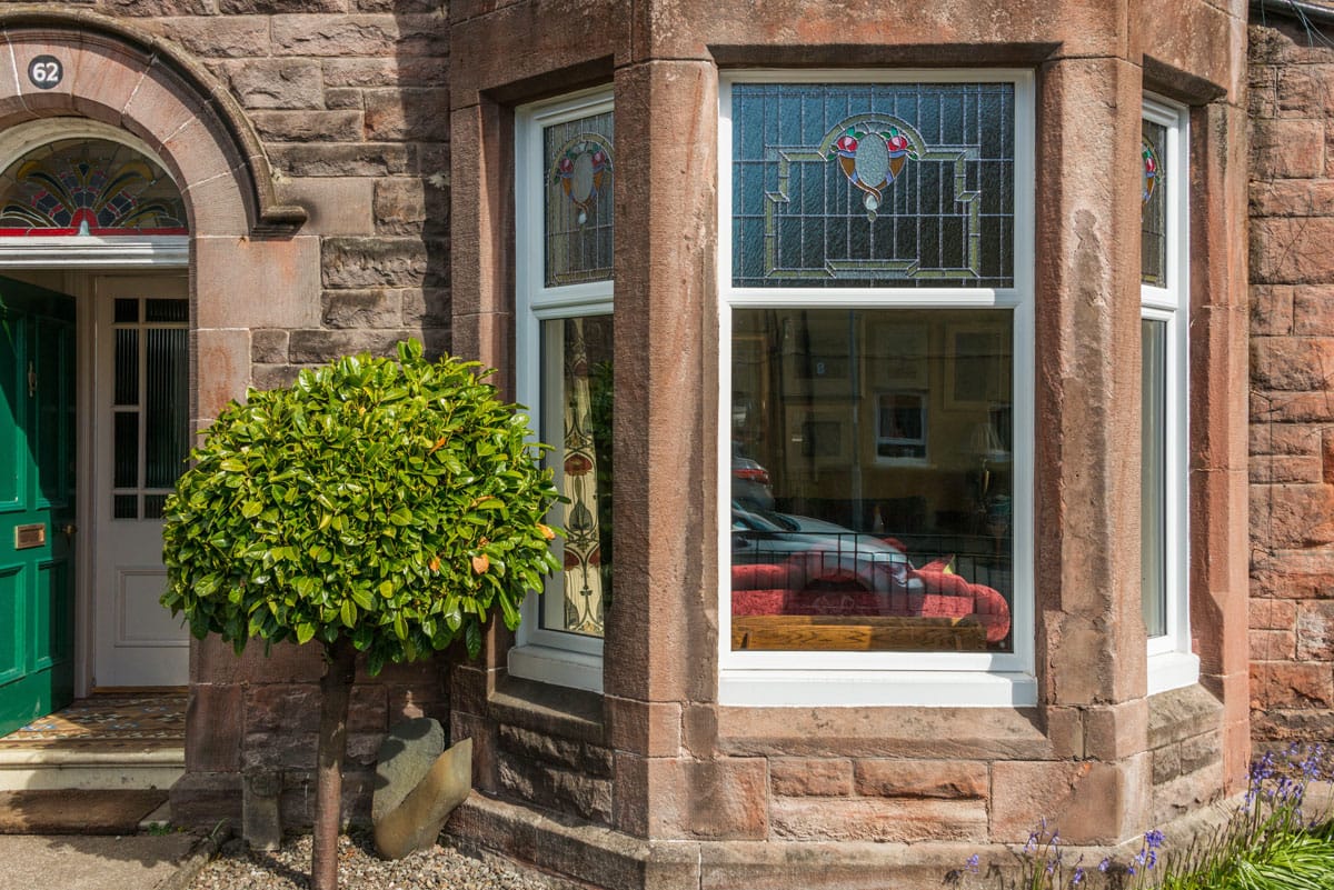 secure bay windows Alva Scotland