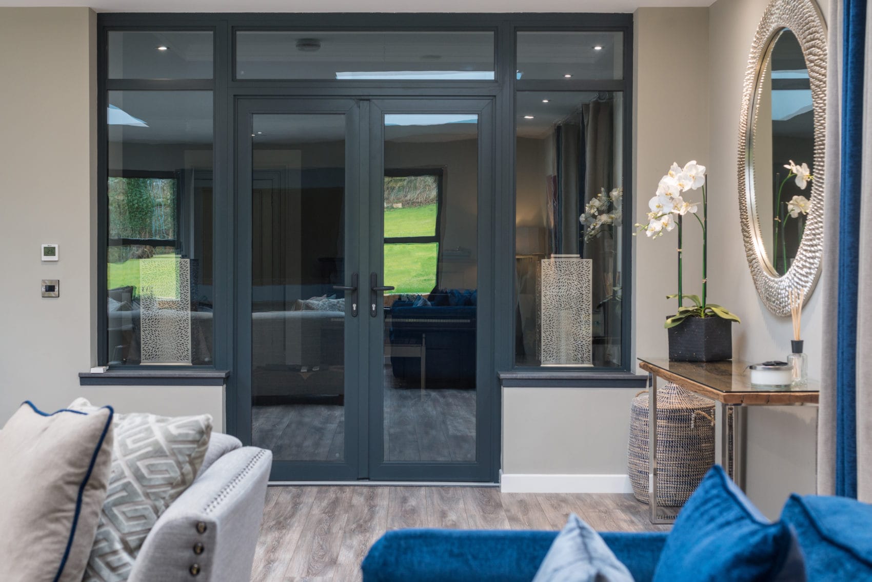 Aluminium french doors SRJ