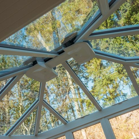 SRJ conservatory glass roof Danderhall