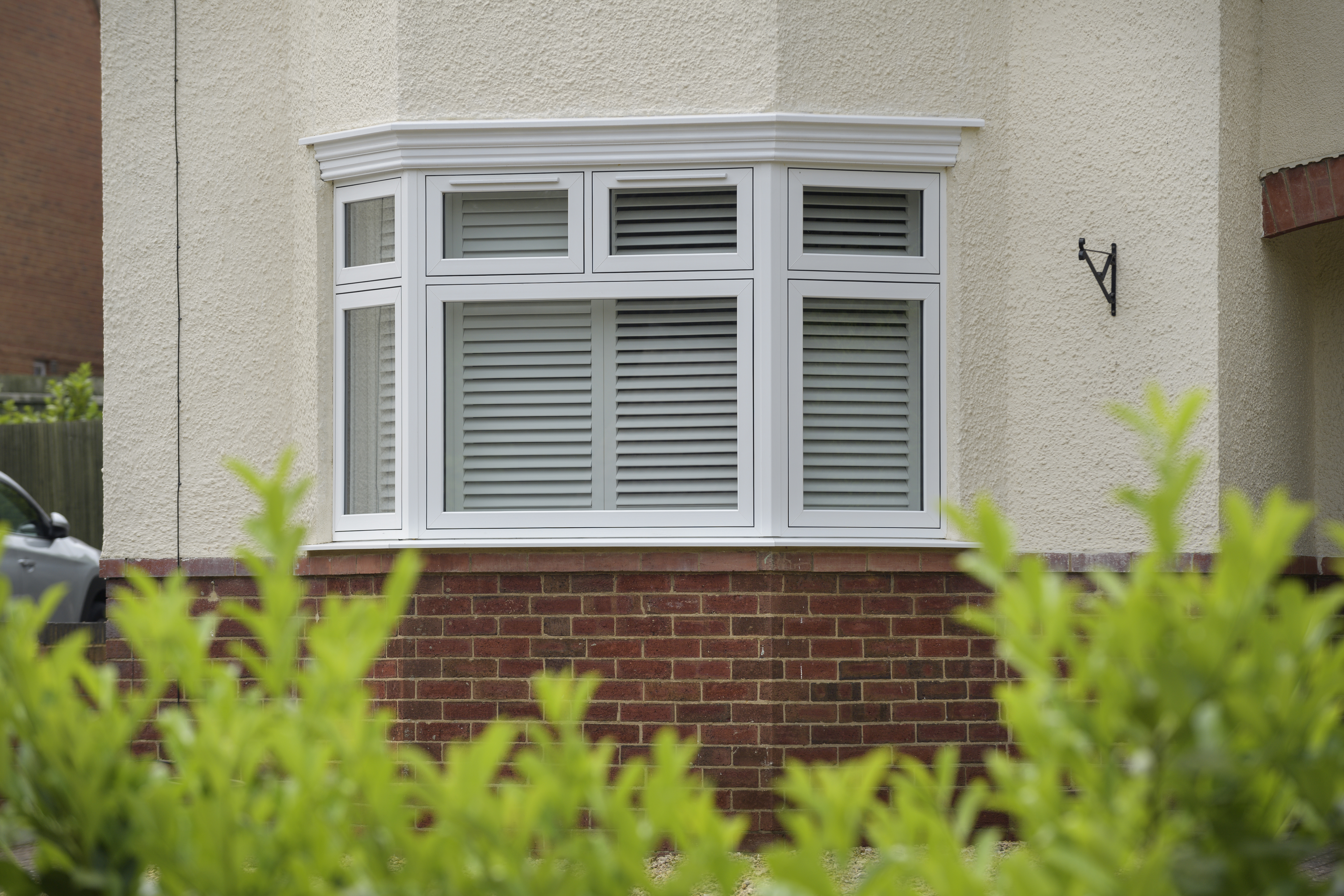 double glazed upvc bay windows