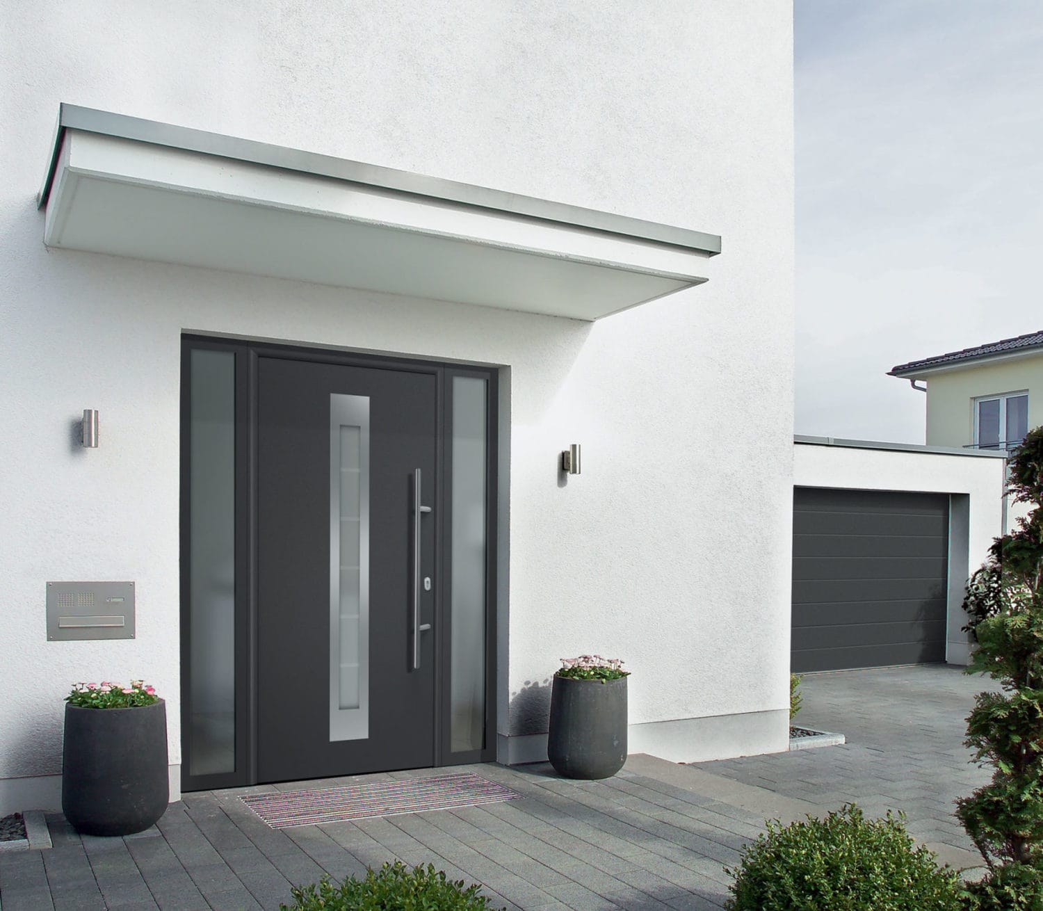 modern front doors perth