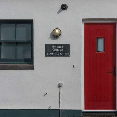 Red Composite Front Doors