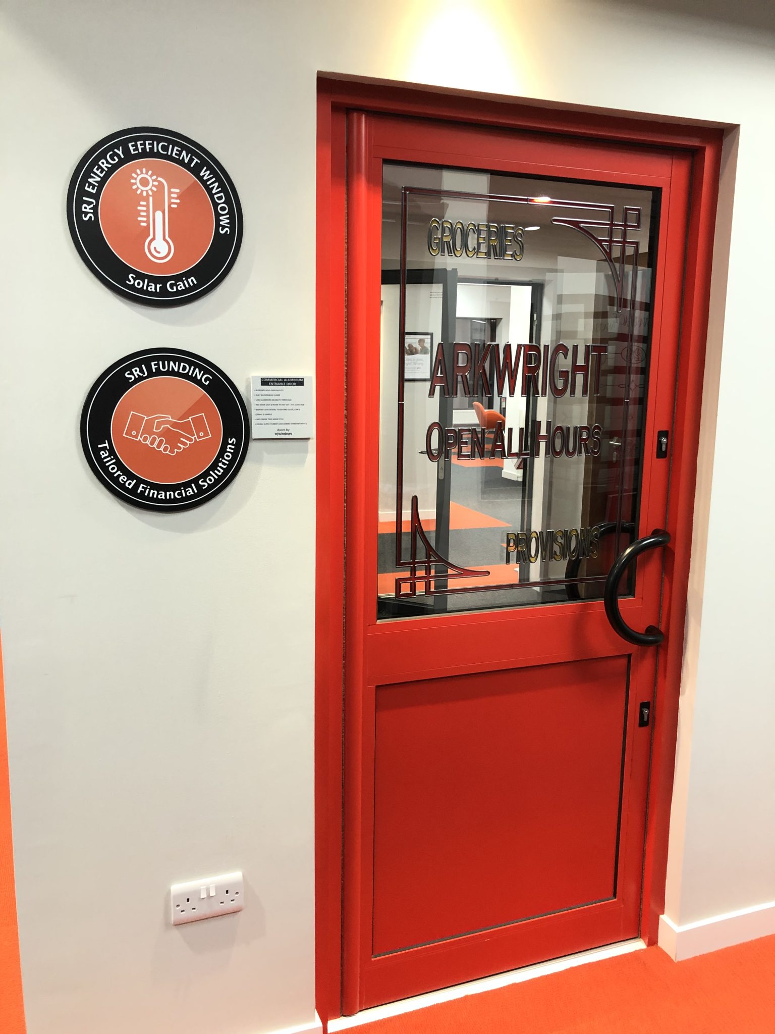 Ironmongery Display Centre at SRJ