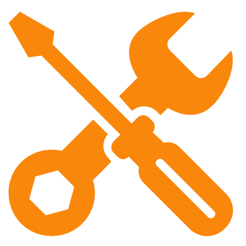 graphite powder mechanical hardware icon