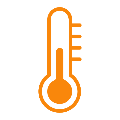 door thermal clearance icon