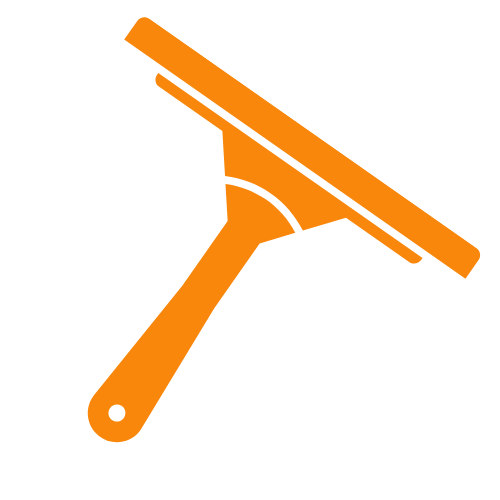 cleaning windows squeegee icon