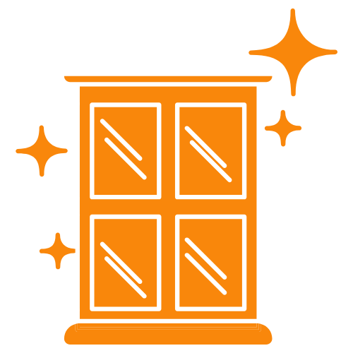 sparkling clean windows icon