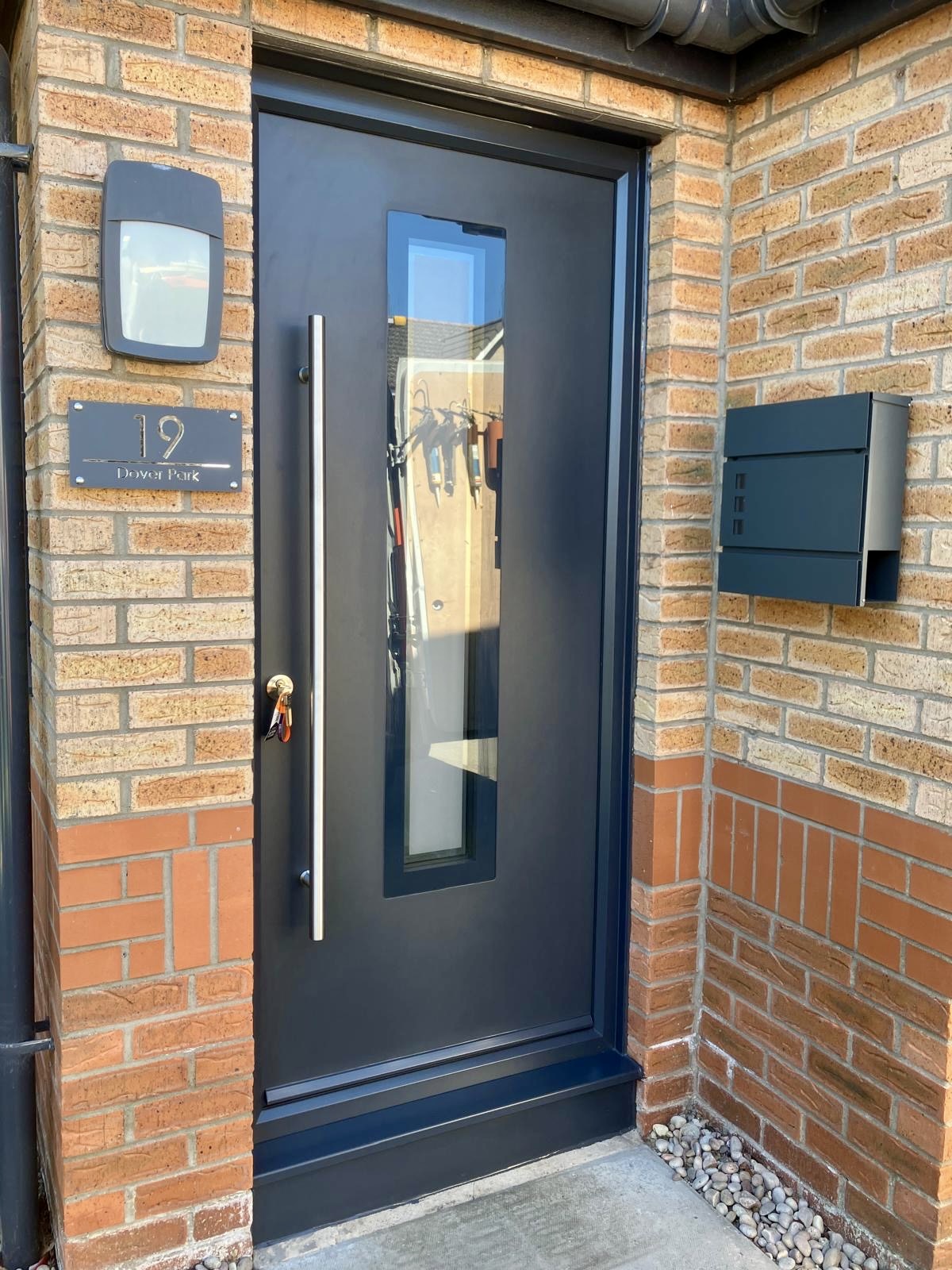 new 70mm composite door