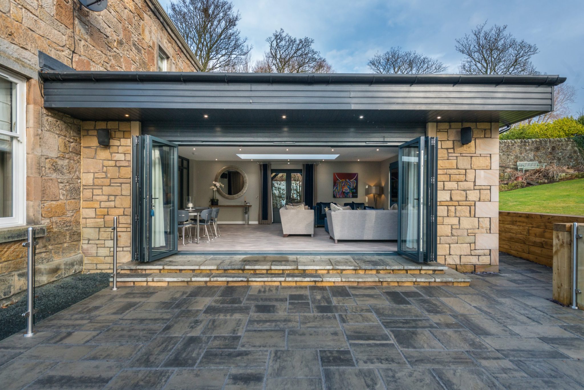 garden room ideas bifold doors