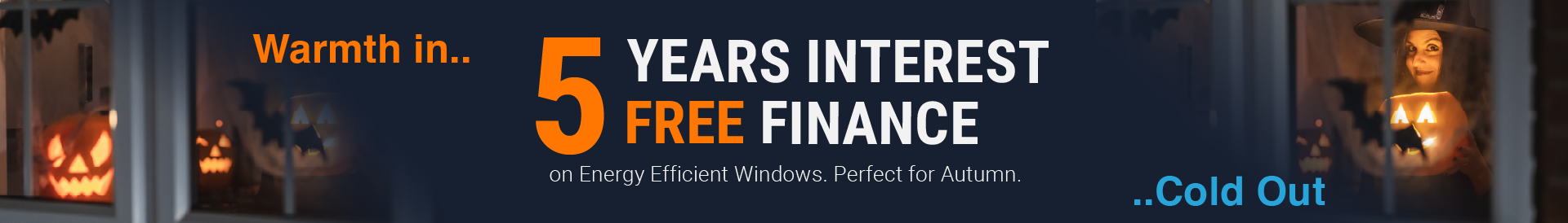 SRJ 5 years interest free finance halloween offer
