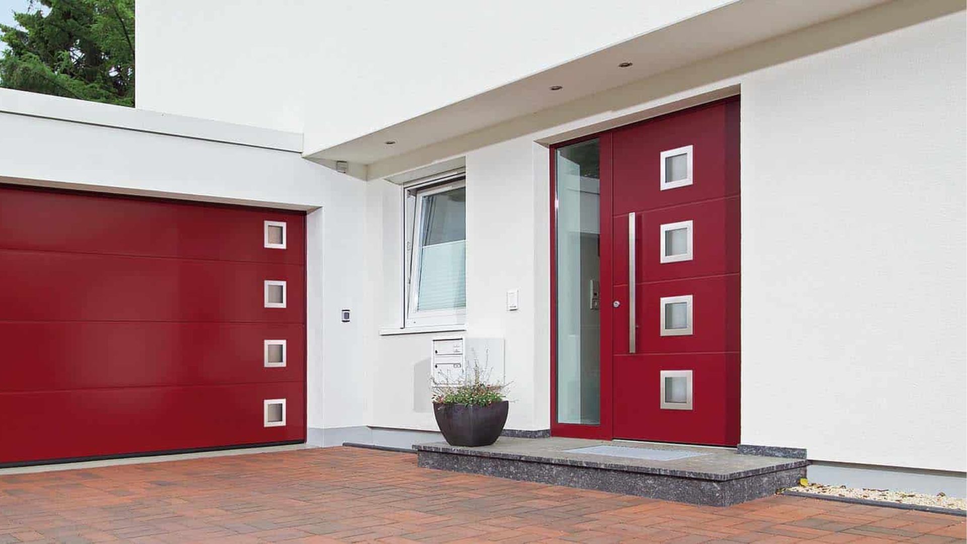 Steel Aluminium Front Doors in Edinburgh