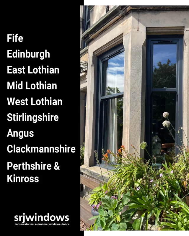 Wondering if we cover your area?

From our central base in Fife, we’re proud to help homeowners all across Central Scotland transform their homes, and we likely cover your area too!

We work throughout:
📍 Fife
📍 Edinburgh
📍 Stirlingshire
📍 Dundee
📍 Perthshire & Kinross
📍 East, Mid & West Lothian

…and many more locations!

🗺️ Check out the full list of areas we serve here:
👉 https://www.srjwindows.com/areas-we-cover/