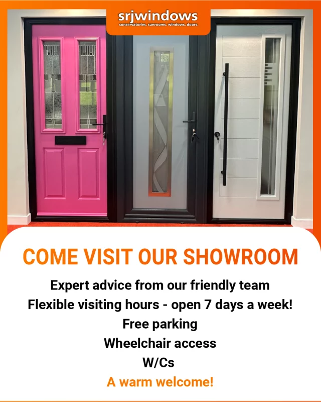 Step inside SRJ and explore our 4,500 sq ft showroom in Fife, no appointment needed! 🧡

From windows and doors to conservatories and extensions, our team is here to guide you every step of the way. ✨

To make your trip as seamless as possible, our facilities include:

🧑‍🤝‍🧑 Expert advice from our friendly team
🕒 Flexible visiting hours - open 7 days a week!
🚗 Free parking
♿ Wheelchair access
🚻 W/Cs 
👐 A warm welcome

Let’s bring your vision to life, visit our expert team at the SRJ showroom today at....

📍 Macintosh House Innova Campus
Viking Way, Dunfermline
KY11 2UU

Find out more about our showroom on our website, below. 👇

https://www.srjwindows.com/double-glazing-showroom-fife/

#VisitUs #HomeInspiration #SRJExperience