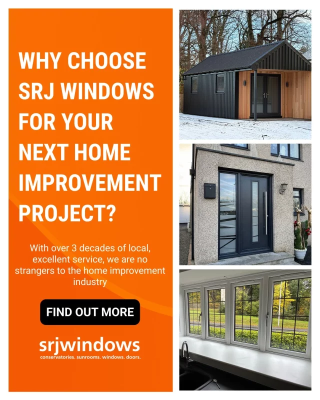 Why choose SRJ Windows for your next home improvement project? 🏠We are a family-run, privately-owned business based in the heart of Fife. With over 3 decades of local, excellent service, we are no strangers to the home improvement industry 🛠️We have over 1000 5 star reviews and care about our community 🤝As a reliable and accredited company, we are your local expert for your next project 🧡Contact us today to find out more! 👇https://www.srjwindows.com/contact/