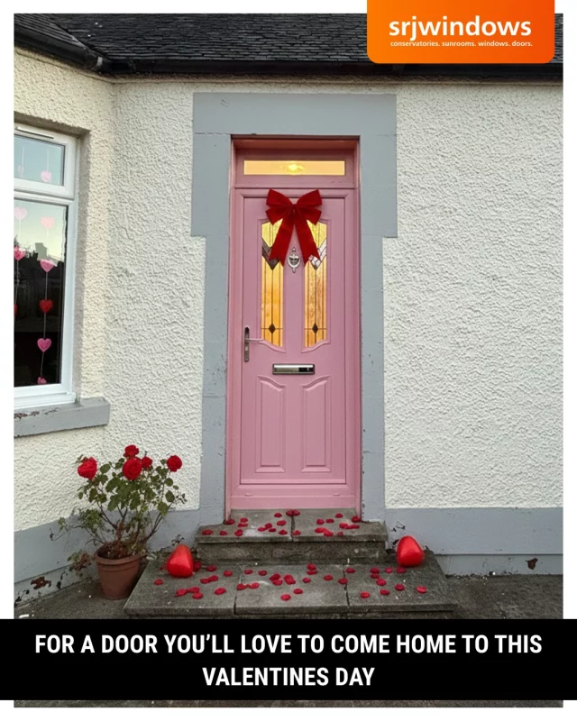 Fall in love with your dream composite door from SRJ this Valentine's Day 🧡Increase the curb appeal of your home and show it some love with a front door upgrade with us 🚪Packed with thermally efficient benefits, a Kitemarked cylinder and plenty of vibrant colours to choose from, fall in love with your composite door every time you come home 🏠Explore our wide range of composite doors today! 👇https://www.srjwindows.com/doors/composite-doors-fife-dunfermline/